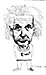 Einstein caricature